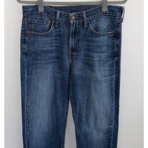 Levi's 514 Mens 31x32 Jeans Blue Straight Versatile Streamlined Silhouette Slim